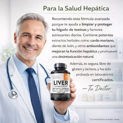 Apoya la Salud de tu Hígado y Cuida tu Bienestar Cada Día 🇺🇸 Producto 100% Americano