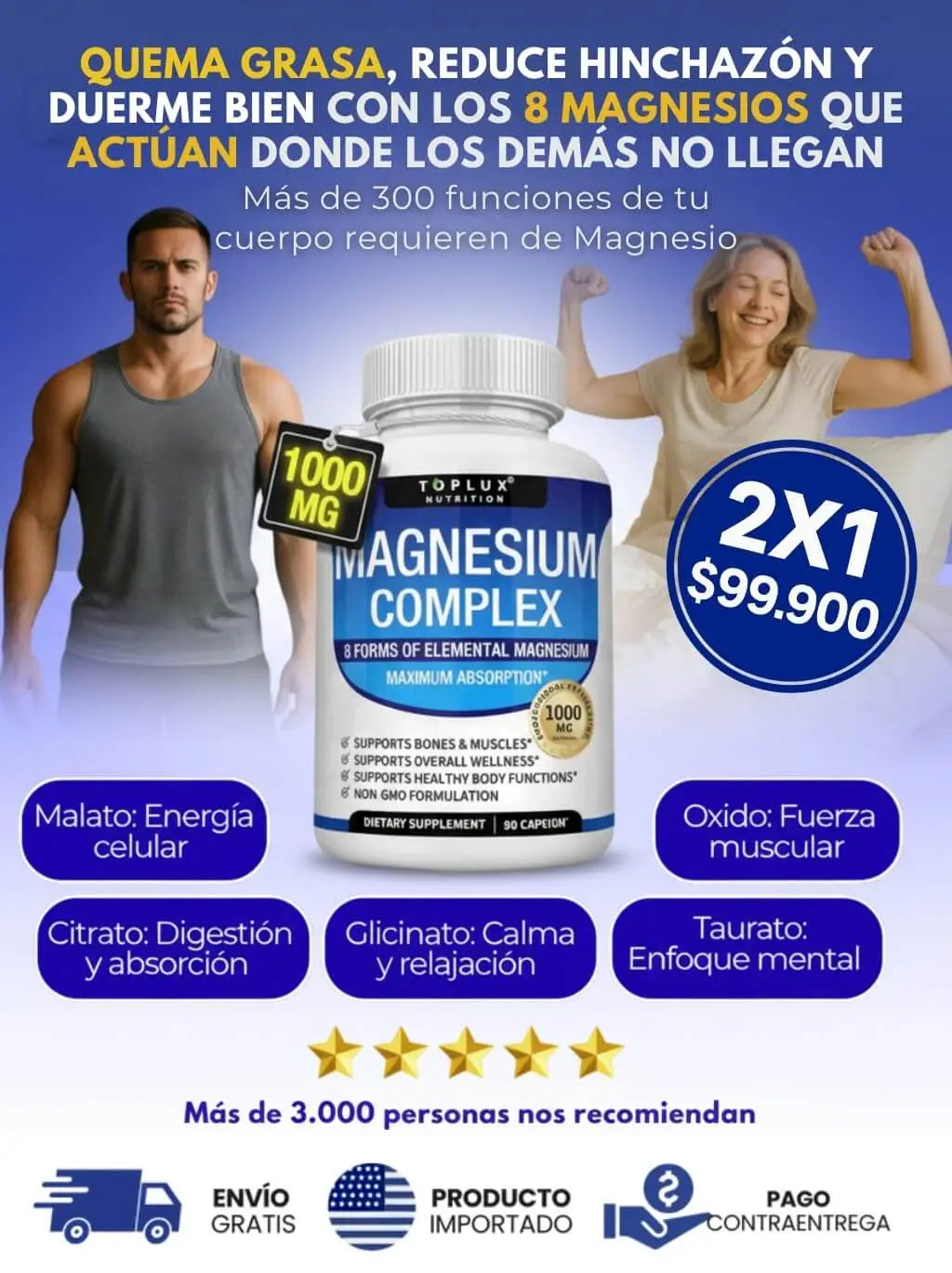 Combo Doble Magnesium Complex